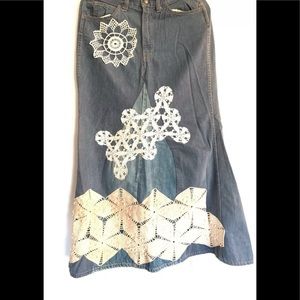 Vintage big L Levi for gals skirt